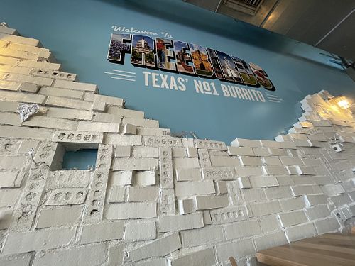 Design at Freebirds World Burrito  in San Marcos