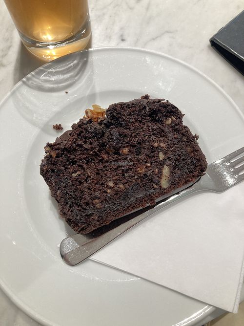 Schoko Walnuss Kuchen  at Vitra Haus Cafe in Weil Am Rhein