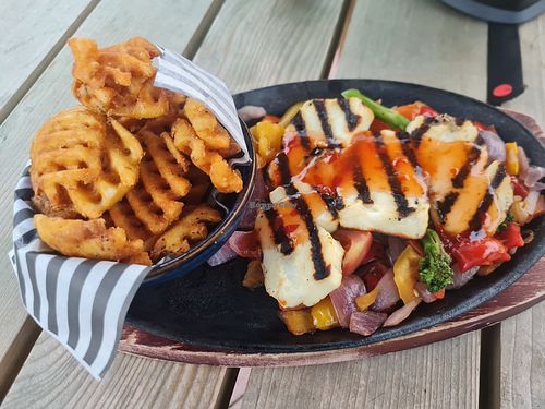 Halumi sweet chilli at The Devonshire Arms in Coventry