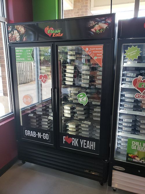 Nice options on the run at Clean Eatz in Beaufort