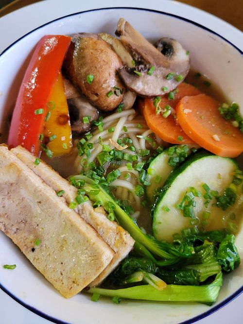 Ramen appetizer at Temari Sushi in Willemstad