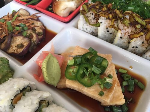 tofu at Temari Sushi in Willemstad