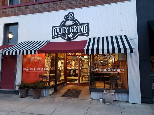 Locally owned willing to make any substitutions at Daily Grind in New Philadelphia