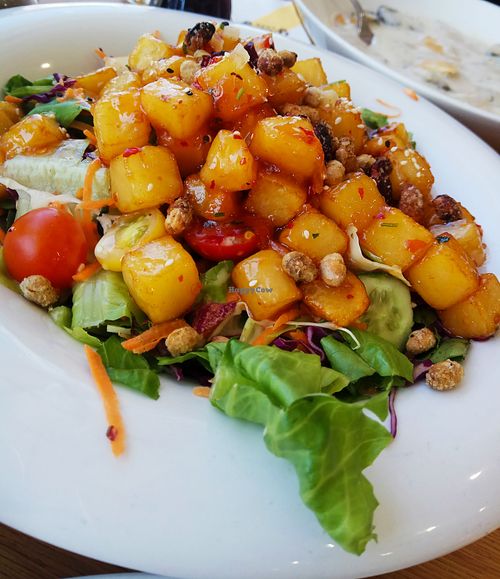 Home Fries Salad  at Greg Cafe in Haifa