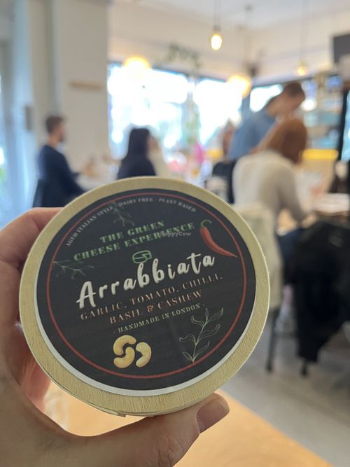 They make their own cashew cheeses   at Dauns in East London