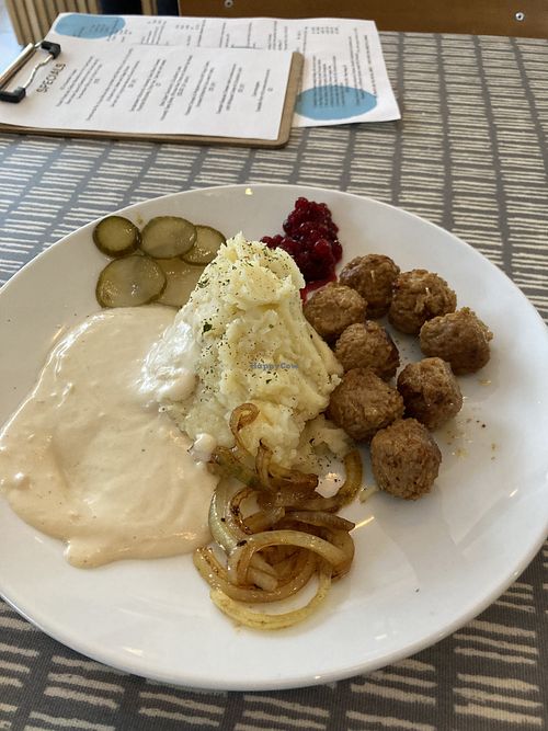 Swedish comfort meal!  at Dauns in East London