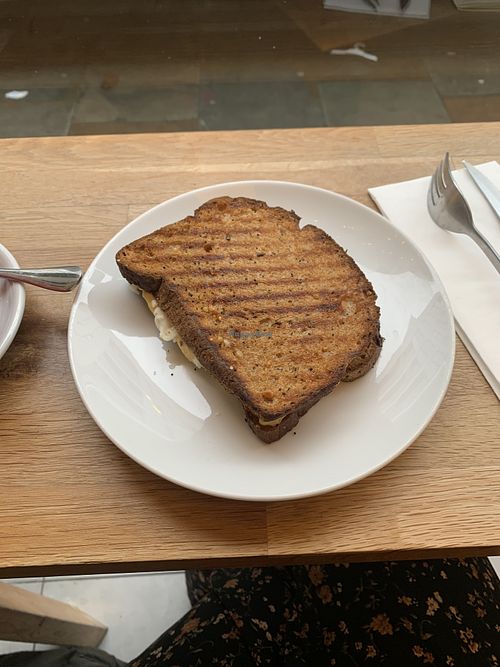 Gf cheese toastie  #Veganuary at Dauns in East London