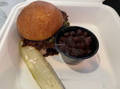 Jackfruit sliders at Yeto's in Biddeford