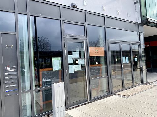 outside at Café Maiko in Falkensee