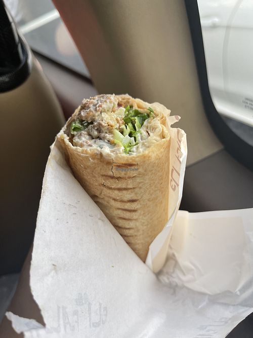   at Eli Falafel - Wulumuqi Rd in Shanghai