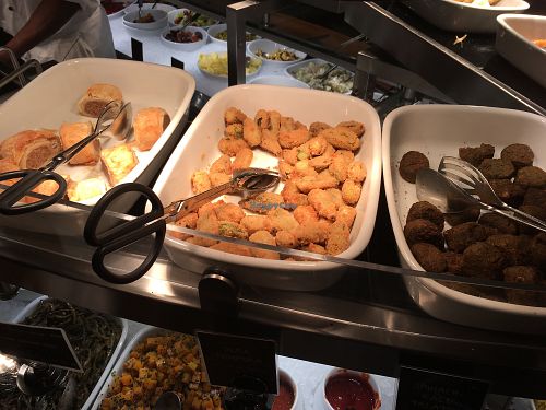 buffet at Tibits in London