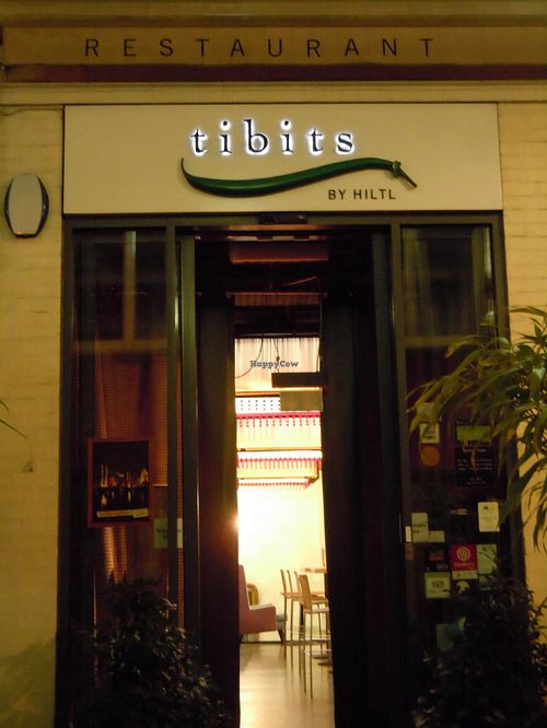 Entrance at Tibits in London