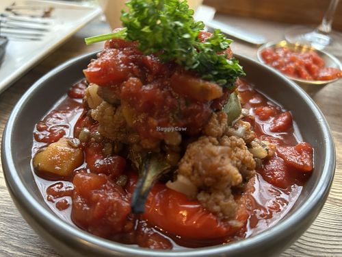 Stuffed red pepper   at The French Quarter in Newcastle Upon Tyne