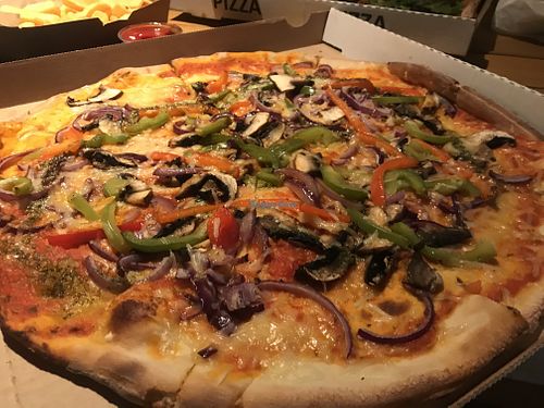 pizza 🌱 at Spor 1 in Aalborg