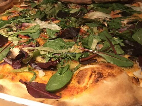 pizza vegan at Spor 1 in Aalborg