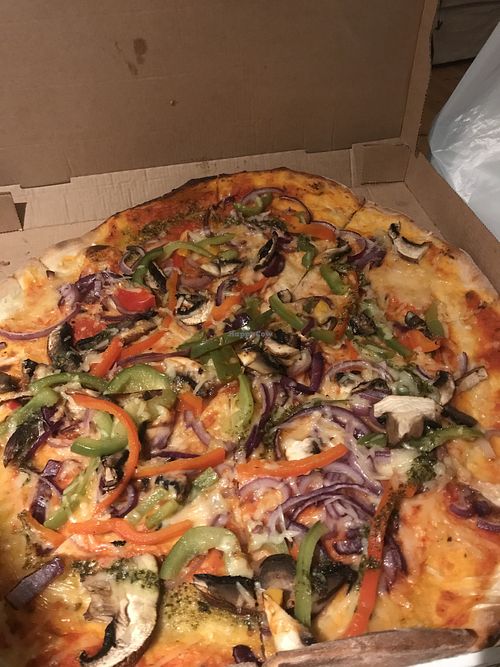 pizza 🌱 at Spor 1 in Aalborg