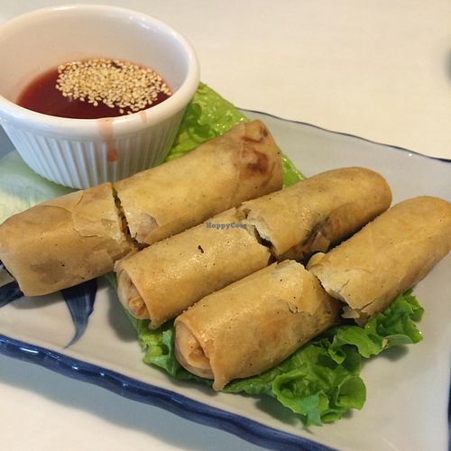 Golden Spring Rolls at Golden Era Vegan Restaurant in San Francisco