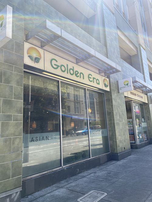 New (To Me) Storefront  at Golden Era Vegan Restaurant in San Francisco