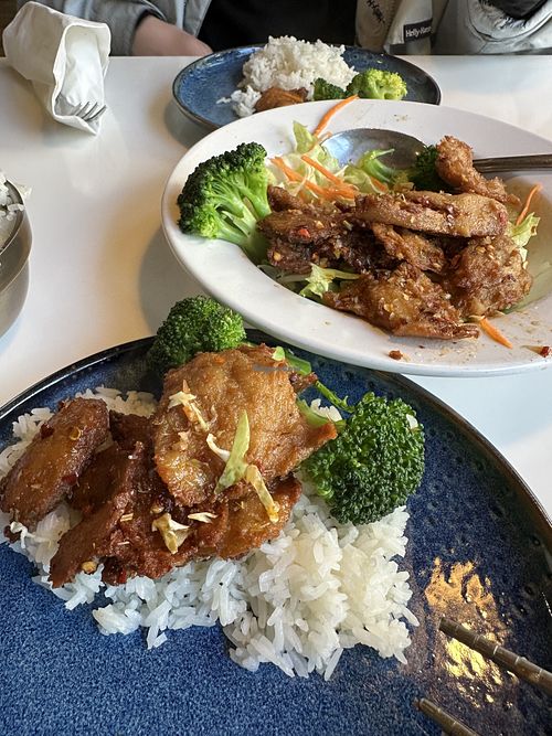   at Golden Era Vegan Restaurant in San Francisco