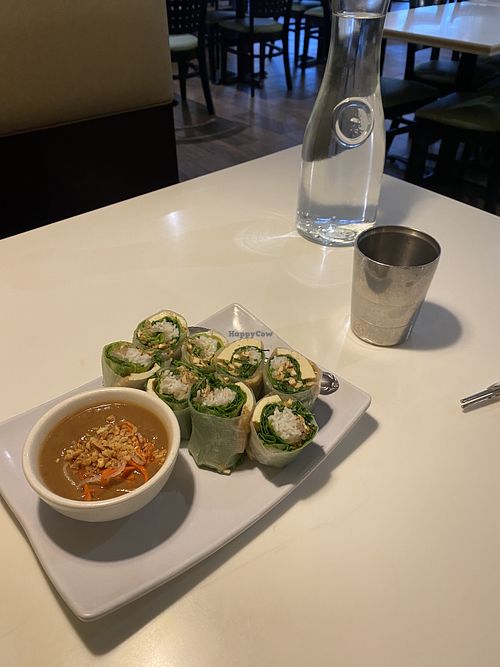 Post-Run/Walk Around SF - Devoured the Spring Rolls 😛  at Golden Era Vegan Restaurant in San Francisco