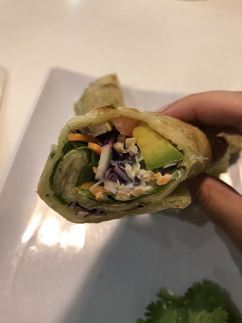 mushu rolls, freaking delicious. I’ll never forget them haha.  at Golden Era Vegan Restaurant in San Francisco