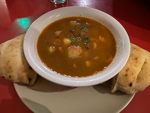 Bean goulash 🍲 at Szabad Bisztro in Budapest