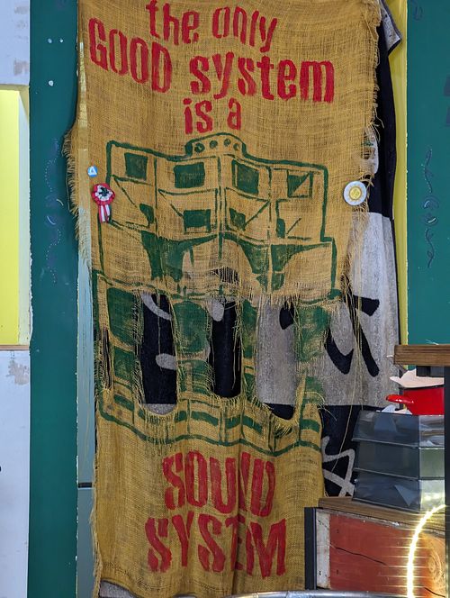 The only good system is a sound system at Szabad Bisztro in Budapest