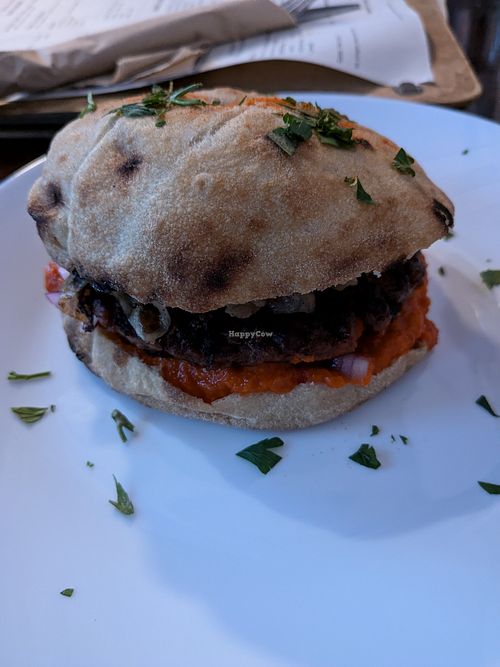 Balkan Burger at Szabad Bisztro in Budapest