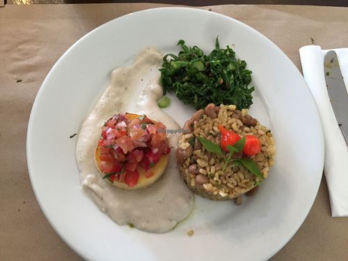 Dish of the day. at Banana Verde in Sao Paulo