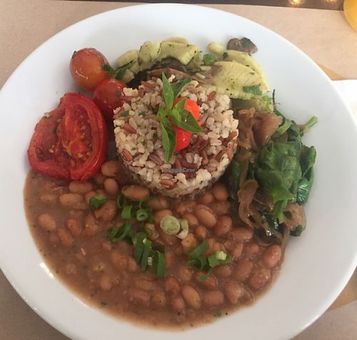 Main dish at Banana Verde in Sao Paulo