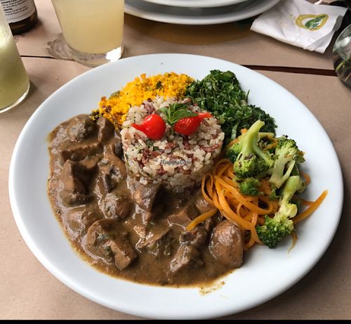 Hot dish at Banana Verde in Sao Paulo