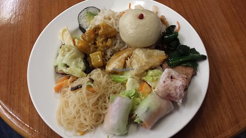 Vegan Buffet at Loving Hut in Tokyo