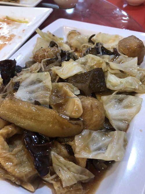 Chap Chye ‘mixed vegetables’  at Home Taste Veggie in Kuala Lumpur