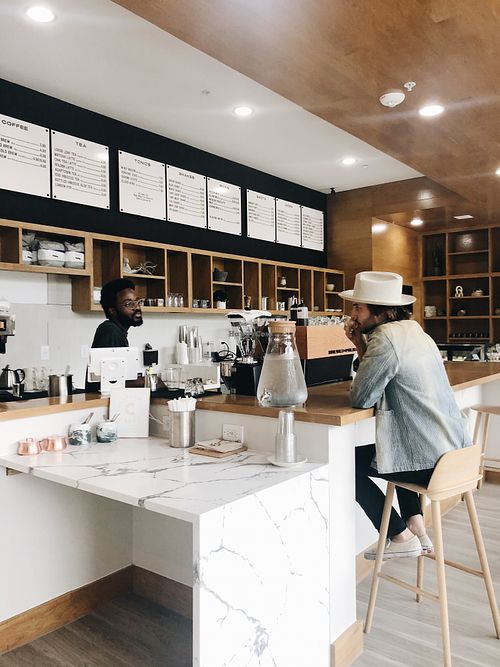 nice atmosphere  at Brewed+Pressed - Payne St in Dallas