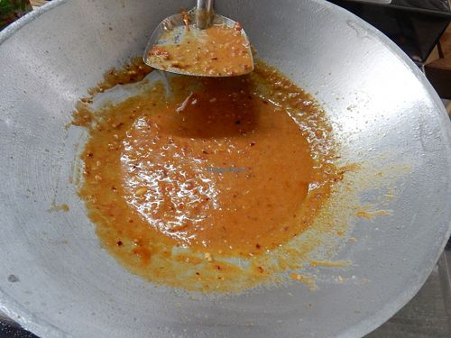 Making masaman at We Love Green in Chiang Mai