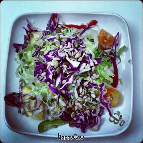 loving hut salad at Loving Hut - Suntec City Mall in Central Singapore