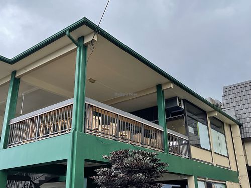Open air seating.   at Barefoot Zone in Captain Cook