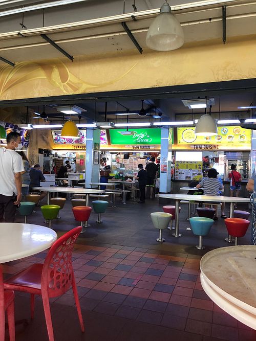 Stall view, visible from roadside when u drive pass at Daily Green 吉祥素 - Clementi 431 in West Singapore