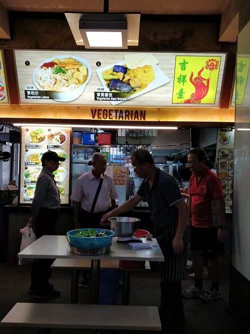 Stall front at Daily Green 吉祥素 - Clementi 431 in West Singapore