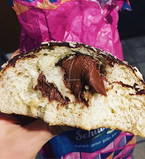 nougat filling  at Schubert Bio & Vollwert Bäckerei - Konigsplatz in Augsburg