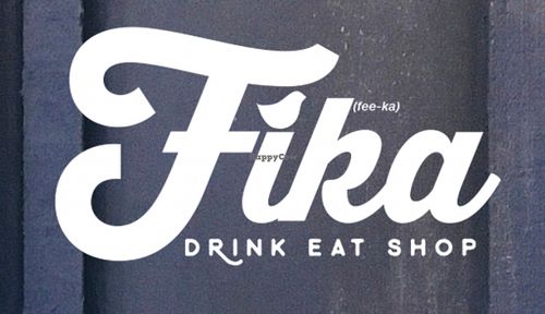 The Fika logo at Fika in Oakham