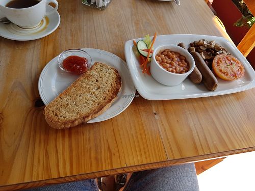 Vegan breakfast at The Padloper in Riviersonderend