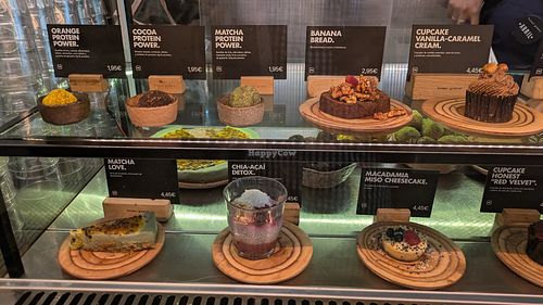 Cakes at Honest Greens - Plaça Catalunya in Barcelona