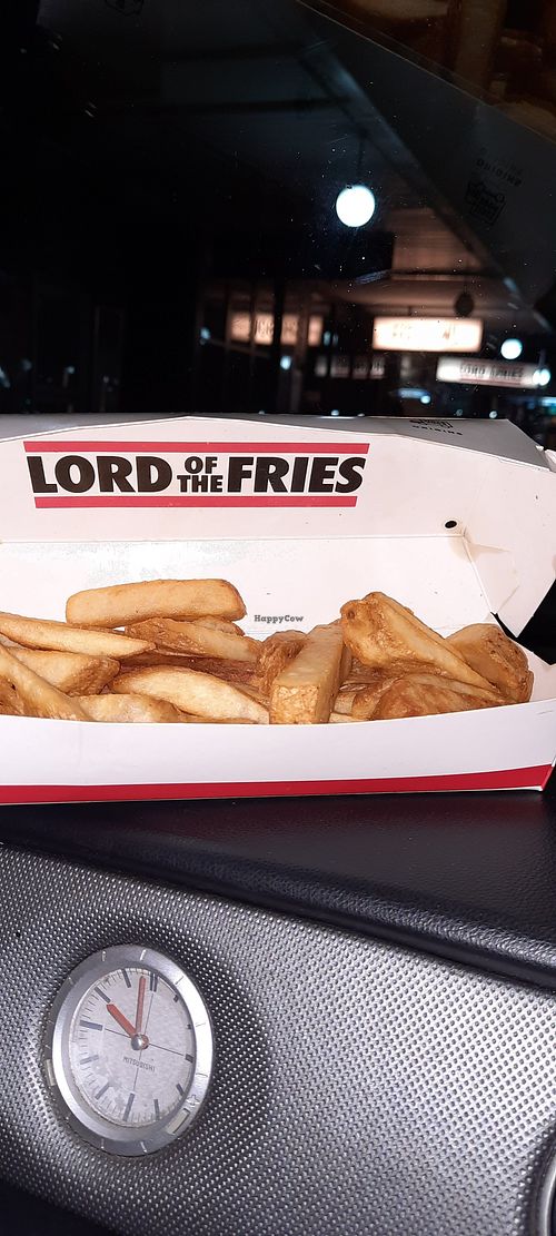 Chunky chips at Lord of the Fries in Newtown
