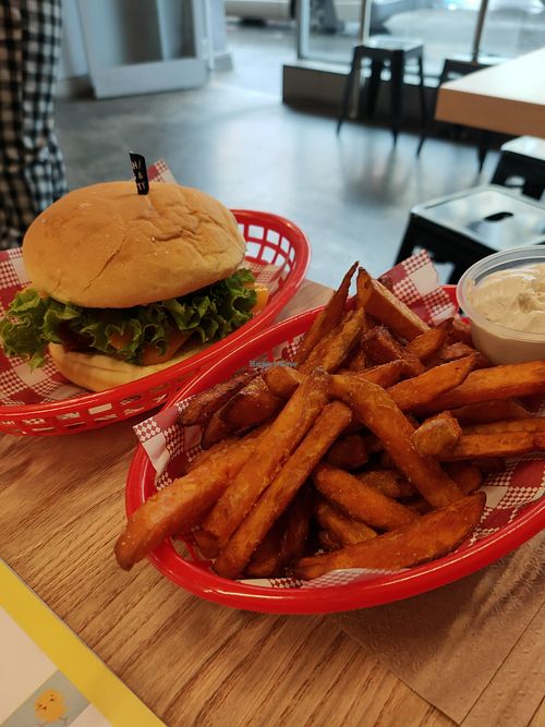 Sweet potato fries at Lord of the Fries in Newtown