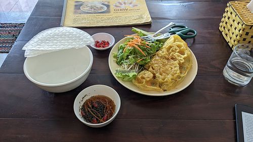 banh xeo at Chay Corner in Da Nang