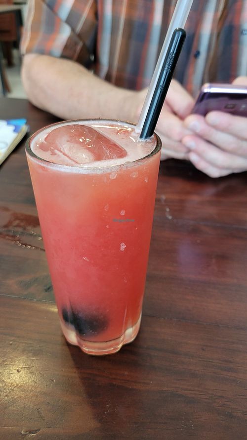 Watermelon juice at Chay Corner in Da Nang
