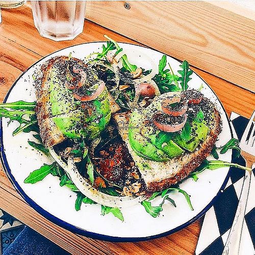 Avocado toast at Coco Mango in Mons