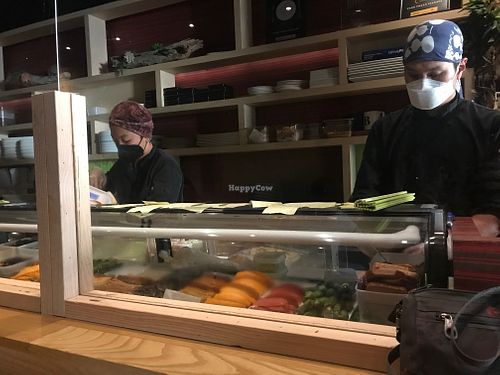 Sushi bar at Tane Vegan Izakaya in Honolulu