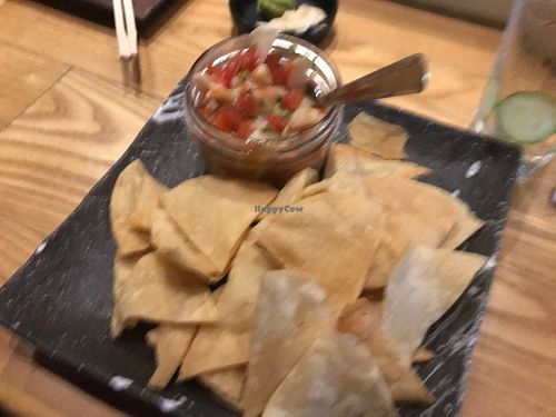 Ceviche  at Tane Vegan Izakaya in Honolulu